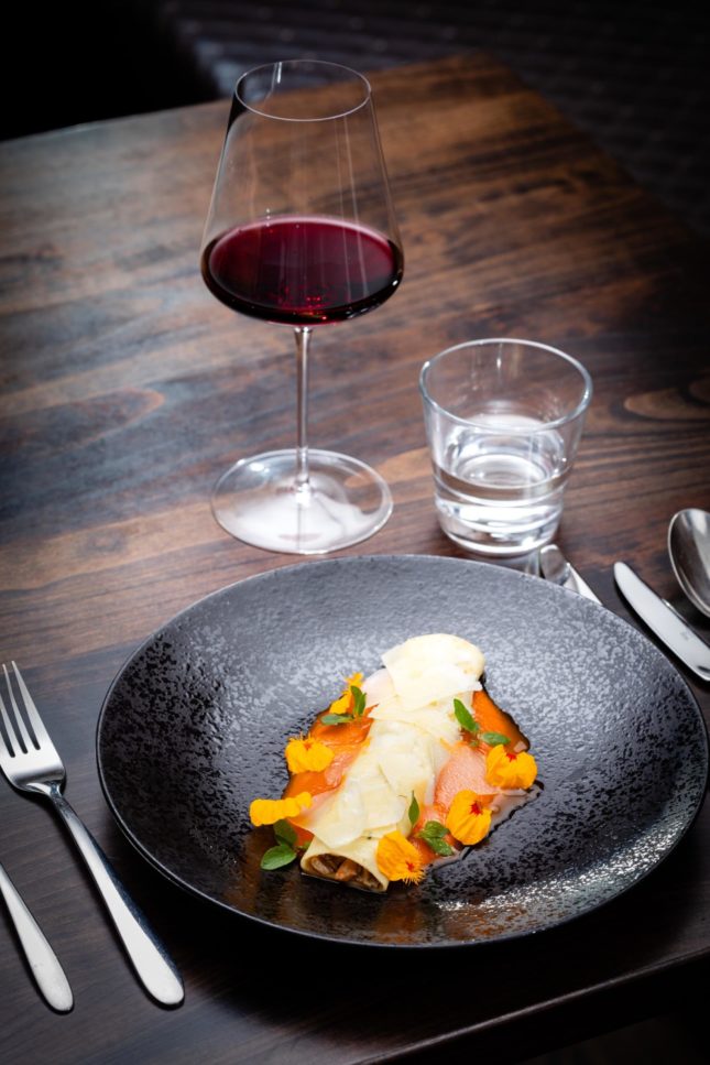 Essen im Wirtshaus Hörnlingen, Rankweil